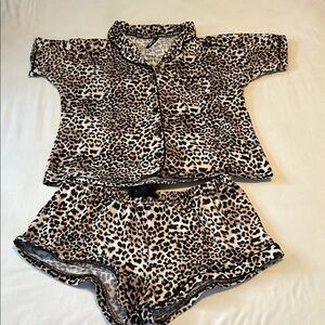 Steve Madden Animal Print Pajama Set